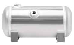 YC-6L-LEFT-AH 8Bar Aluminium Horizontal Air Storage Tank Vacuum Receiver Tank For Truck Suspension Beauty Equipment details