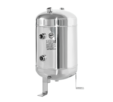 YC-10L-SSV Portable Vertical  Stainless Steel Compressed Air Storage Tank factory