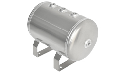 YC-18L-AH 8Bar Aluminium Horizontal Air Storage Tank Vacuum Receiver Tank For Truck Suspension Beauty Equipment manufacture