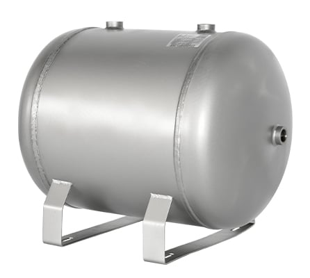 YC-30L-SSHM Portable Horizontal Stainless Steel Compressed Air Storage Tank Matte manufacture