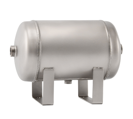 YC-5L-SSHM Portable Vertical Stainless Steel Compressed Air Storage Tank Matte supplier