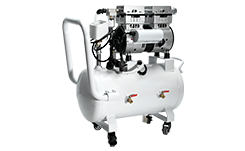 FVN-120V 370W 220V 100 L/min negative pressure oilless vacuum pump with 20L air tank for rubber molding machine details