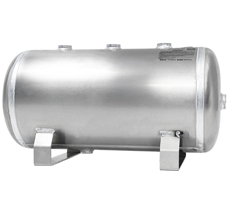 YC-24L-AH 8Bar Aluminium Horizontal Air Storage Tank Vacuum Receiver Tank For Truck Suspension Beauty Equipment factory
