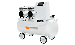 FVN-180V-2 1200W 220V 320L/min negative pressure oilless vacuum pump with 65L air tank for rubber molding machine factory