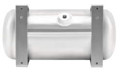 YC-6L-LEFT-AH 8Bar Aluminium Horizontal Air Storage Tank Vacuum Receiver Tank For Truck Suspension Beauty Equipment factory