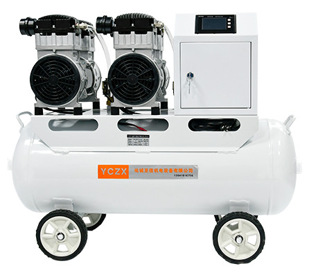 FVN-400V 2000W 220V 400L/min negative pressure oilless vacuum pump with 65L air tank for rubber molding machine manufacture