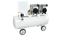 FVN-180V-2 1200W 220V 320L/min negative pressure oilless vacuum pump with 65L air tank for rubber molding machine supplier