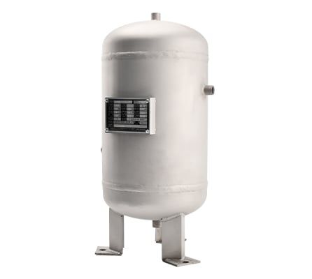 YC-30L-SSVM Portable Vertical  Stainless Steel Compressed Air Storage Tank supplier