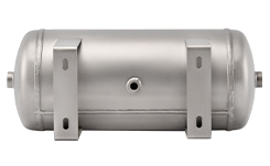 YC-10L-SSHM Portable Horizontal  Stainless Steel Compressed Air Storage Tank Matte factory