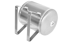 YC-15L-AH 8Bar Aluminium Horizontal Air Storage Tank Vacuum Receiver Tank For Truck Suspension Beauty Equipment details