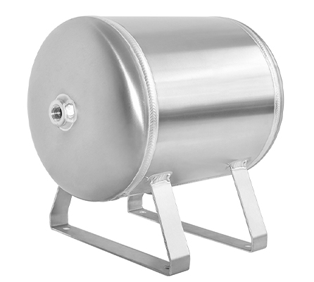 YC-15L-AH 8Bar Aluminium Horizontal Air Storage Tank Vacuum Receiver Tank For Truck Suspension Beauty Equipment factory