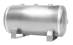 YC-24L-AH 8Bar Aluminium Horizontal Air Storage Tank Vacuum Receiver Tank For Truck Suspension Beauty Equipment details