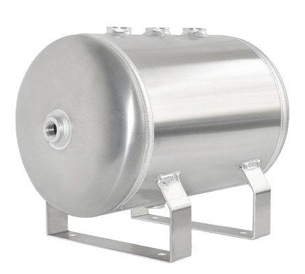 YC-18L-AH 8Bar Aluminium Horizontal Air Storage Tank Vacuum Receiver Tank For Truck Suspension Beauty Equipment details