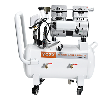 FVN-120V 370W 220V 100 L/min negative pressure oilless vacuum pump with 20L air tank for rubber molding machine details
