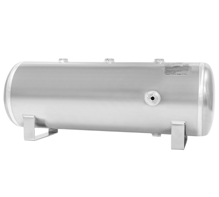 YC-35L-AH 8Bar Aluminium Horizontal Air Storage Tank Vacuum Receiver Tank For Truck Suspension Beauty Equipment details