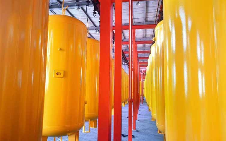 the six most widely used industries for gas storage tanks