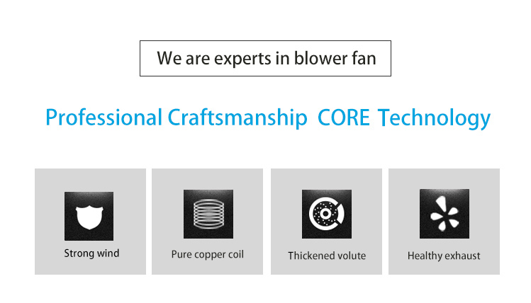 Low Noise Impeller Blower Centrifugal Exhaust Fan details