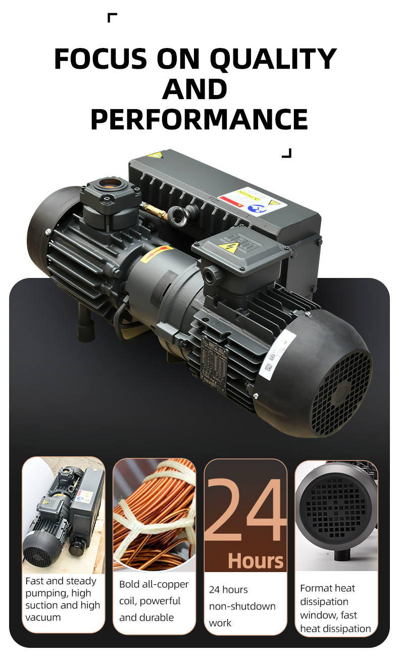 Single Stage Sliding Vane Rotary Vacuum Pump manufacture