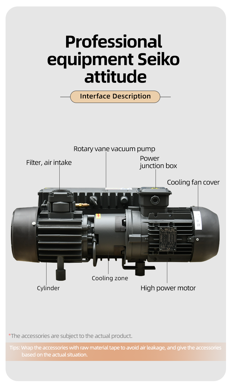 Single Stage Sliding Vane Rotary Vacuum Pump details