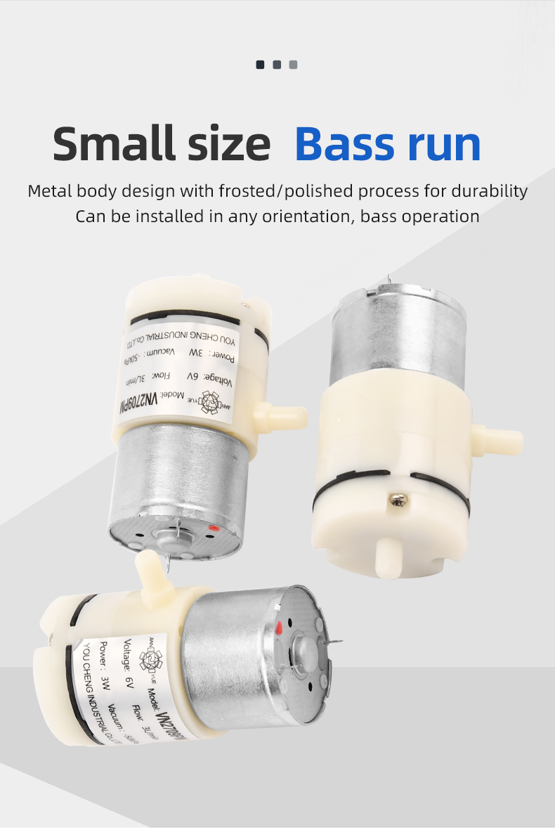Small Negative Pressure Diaphragm Suction Pump factory
