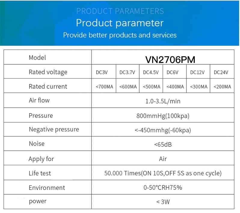 6V DC Mini Air Pump Motor Vacuum Gas Micro Diaphragm Pumps For Medical Device manufacture