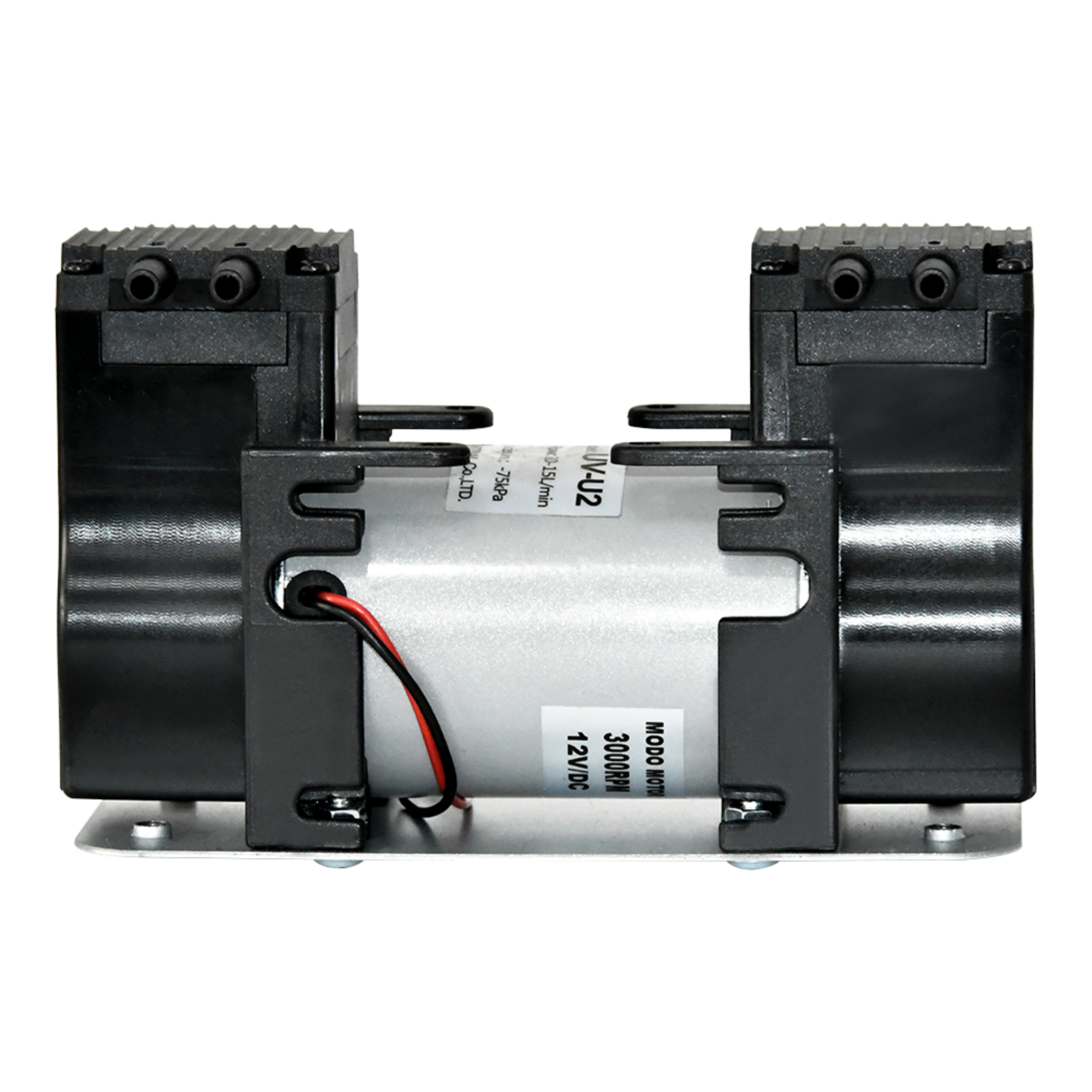 VN-U2 12V/24V/220V 24W سر دوبل DC فشار منفی DC پمپ غشاء خالی