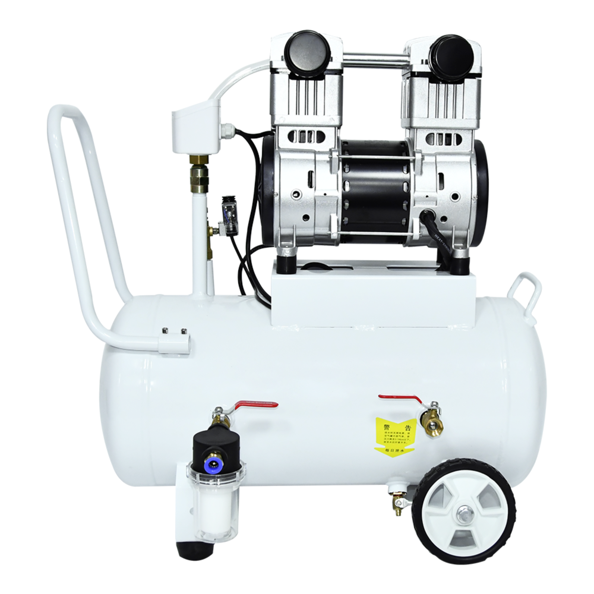 مضخة شفط خالية من الزيت FVN-300V 1500W 220V 300L / دقيقة بضغط سلبي مع خزان هواء سعة 40 لترًا لمACHINE تشكيل المطاط