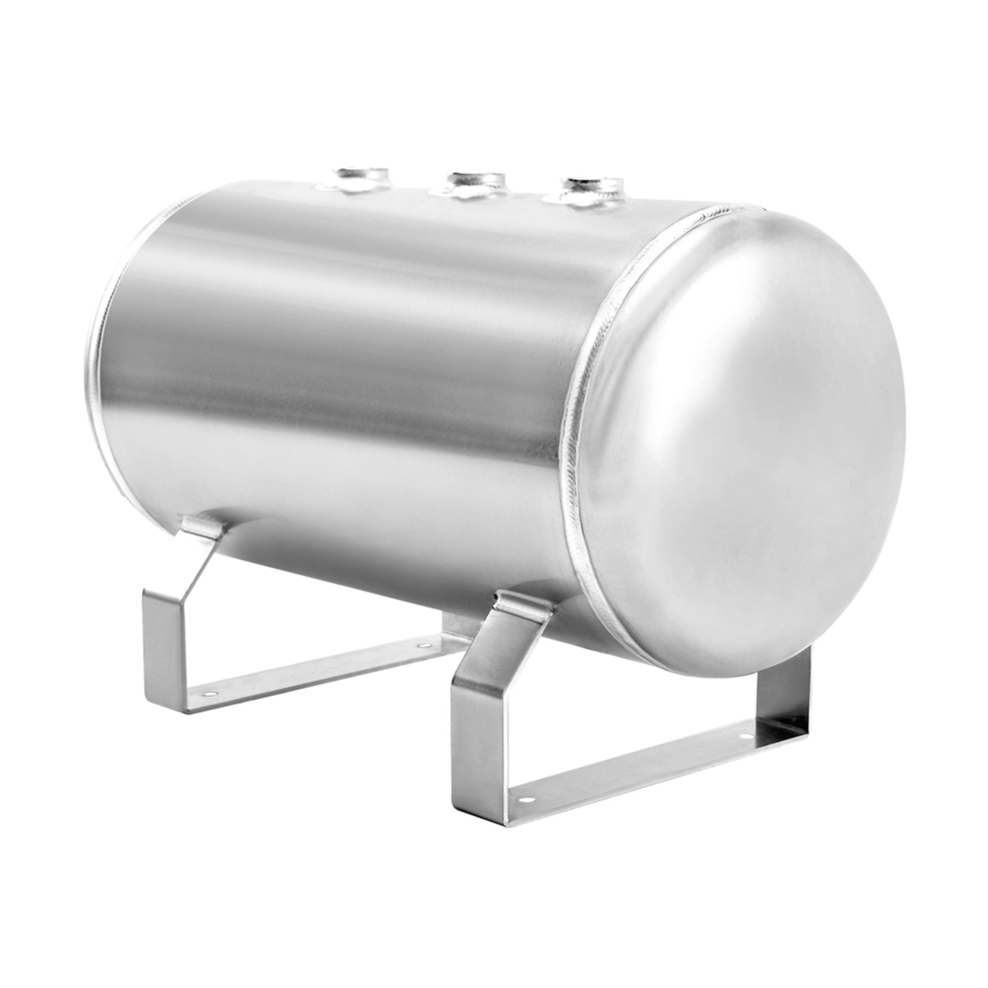 YC-24L-AH 8Bar Tanque de Armazenamento de Ar Horizontal de Alumínio Tanque Receptor a Vácuo Para Suspensão de Caminhão Equipamento de Beleza