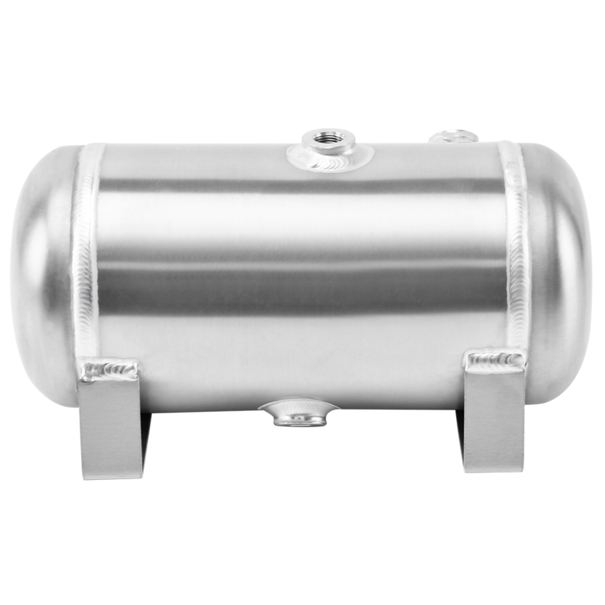 YC-6L-LEFT-AH 8Bar Tanque de Armazenamento de Ar Horizontal de Alumínio Tanque Receptor de Vácuo para Suspensão de Caminhão Equipamento de Beleza