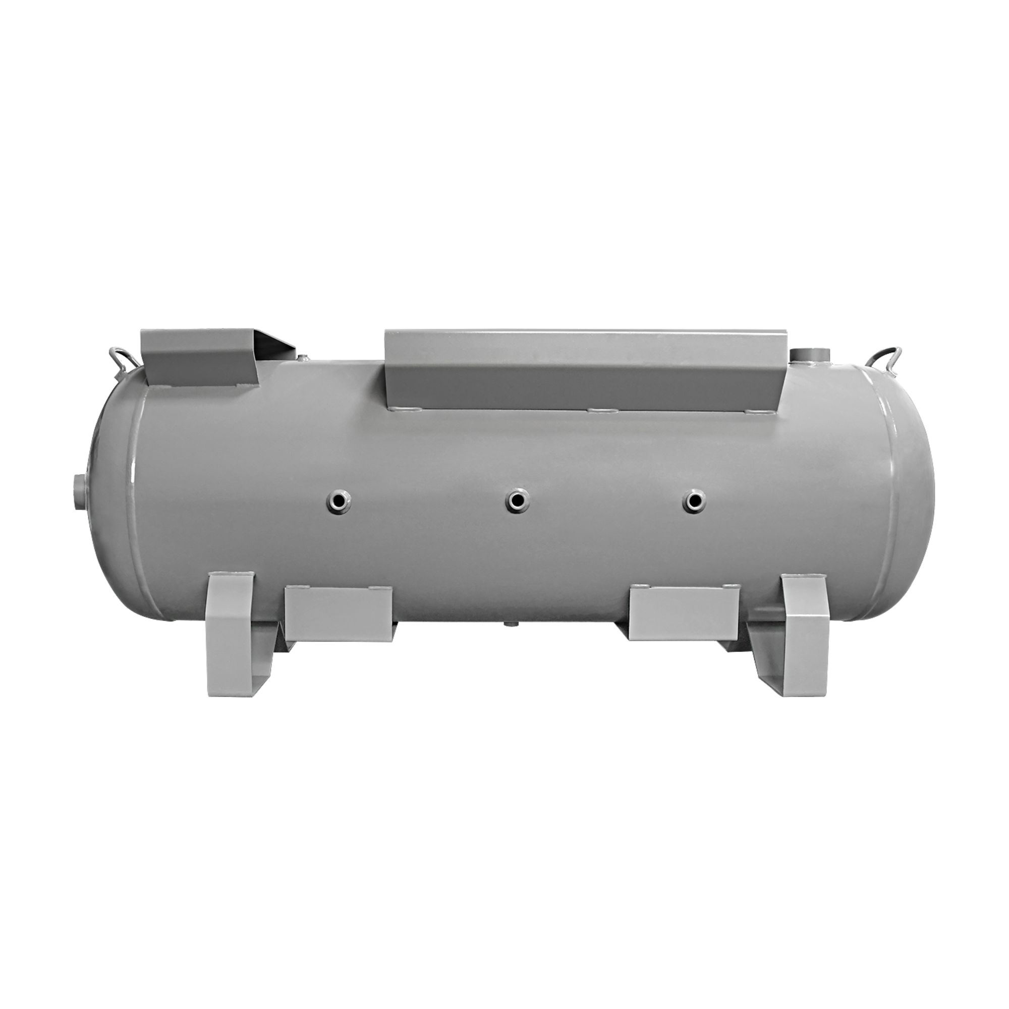 YC-300L-PLATH-CSH 12bar poziomy bezszwowy zbiornik magazynujący powietrze z stalą węglową