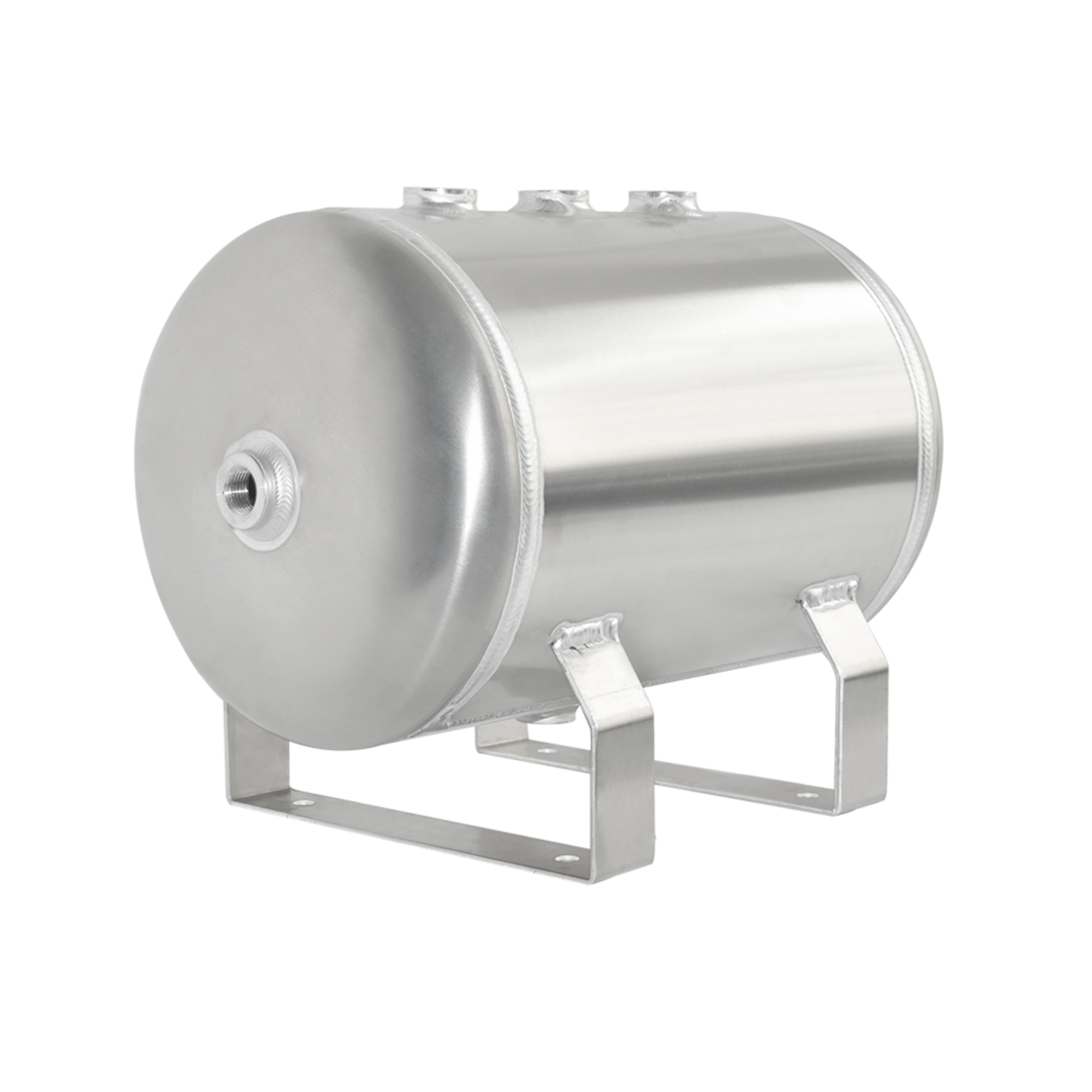 YC-18L-AH 8Bar Tanque de Armazenamento de Ar Horizontal de Alumínio Tanque Receptor a Vácuo Para Suspensão de Caminhão Equipamento de Beleza