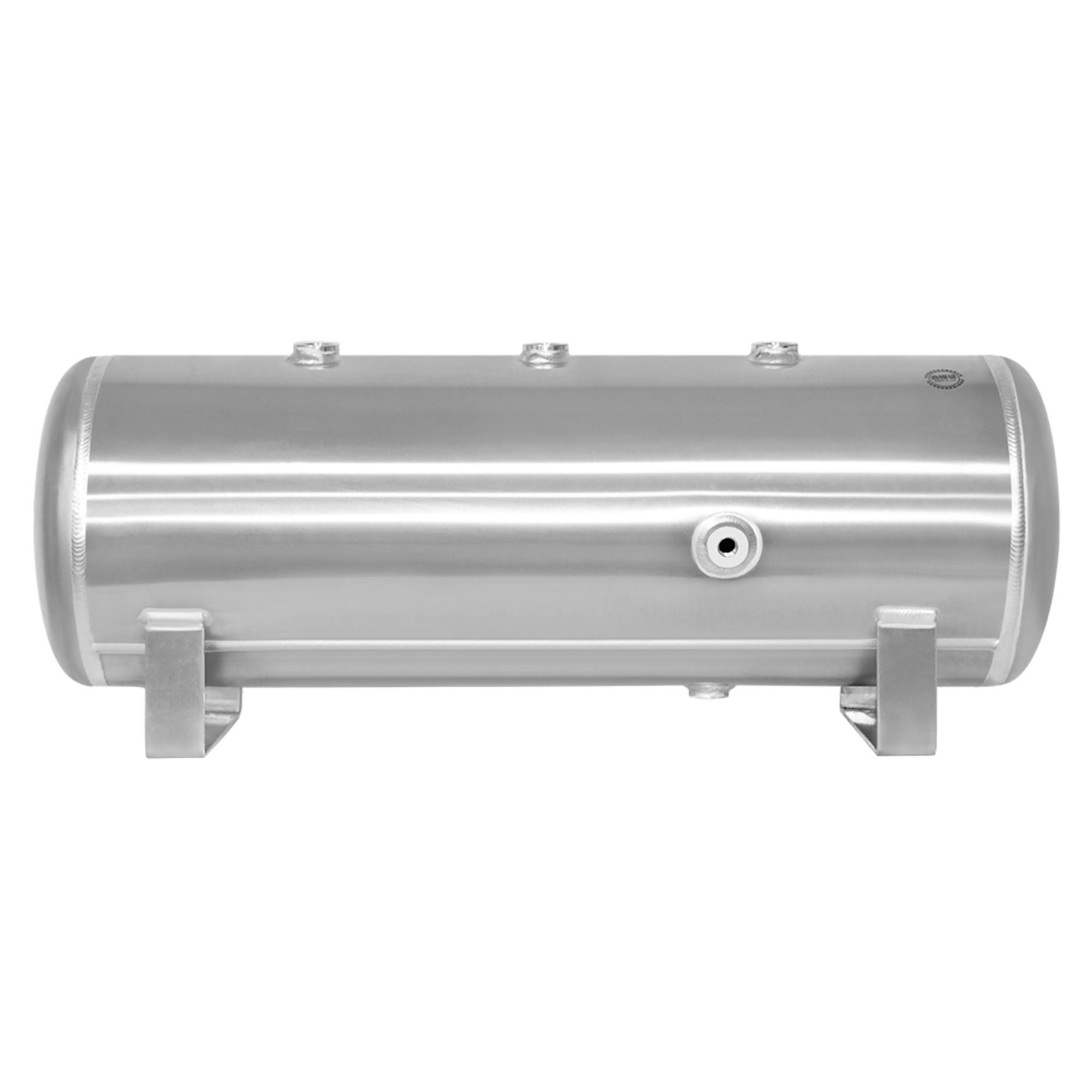 YC-35L-AH 8Bar Tanque de Armazenamento de Ar Horizontal de Alumínio Tanque Receptor a Vácuo Para Suspensão de Caminhão Equipamento de Beleza