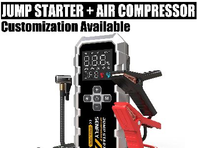 Top Jump Starter with Tire Inflator for Roadside Rescue Efficiency