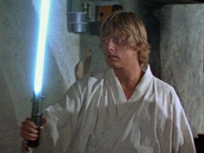The market for a blue lightsaber vs red saber variants