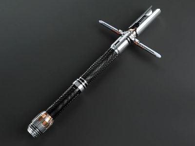 The precision of cnc lightsaber hilt milling for replicas