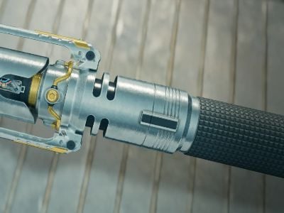 The technical complexity of the count dooku lightsaber hilt