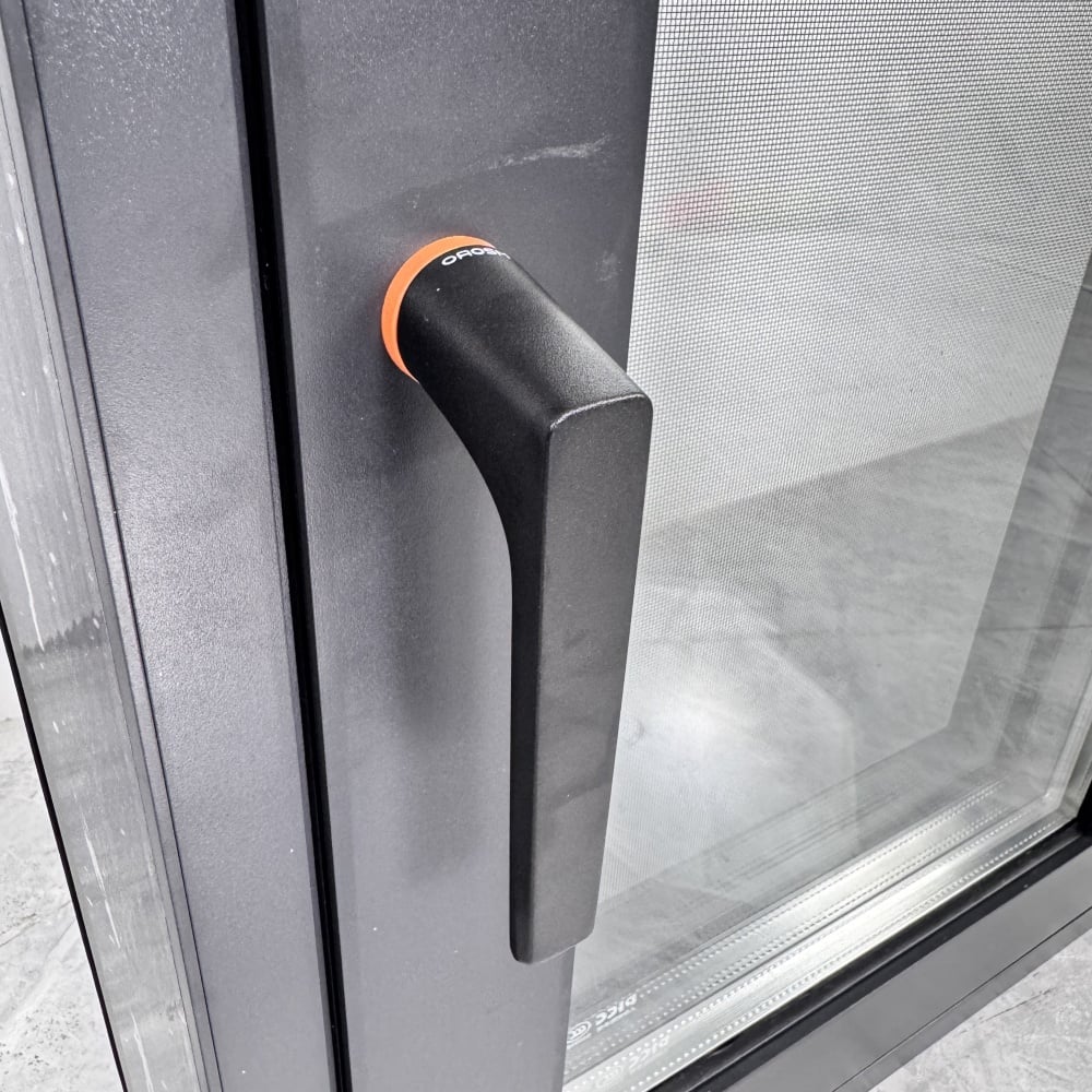 Premium Tilt Turn Casement Window System Featuring Broken Bridge Aluminum Construction and Dual Opening Modes factory