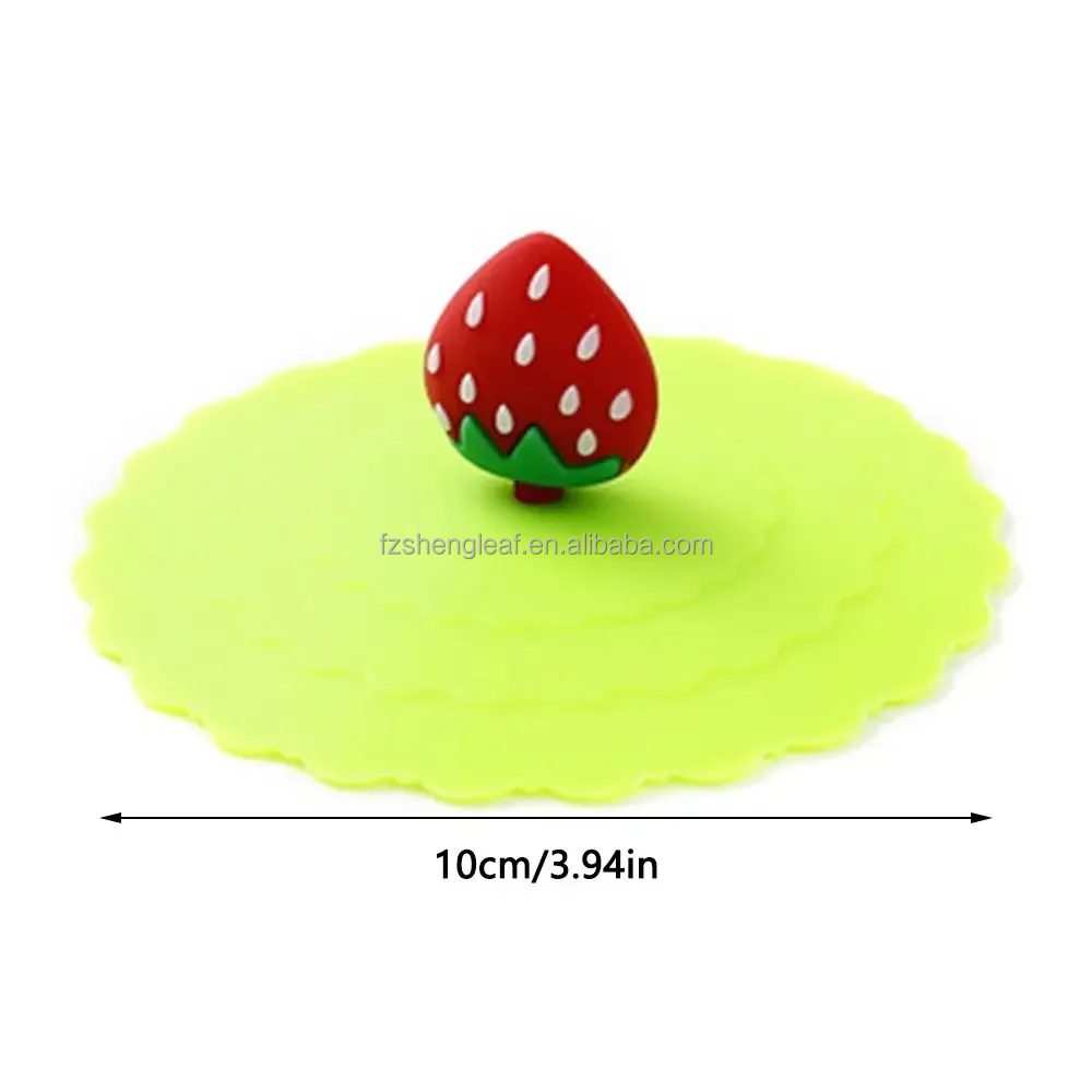 New Arrival Reusable Anti Stretch Protection Silicone Cup Cover Lid for Club Party Drink factory