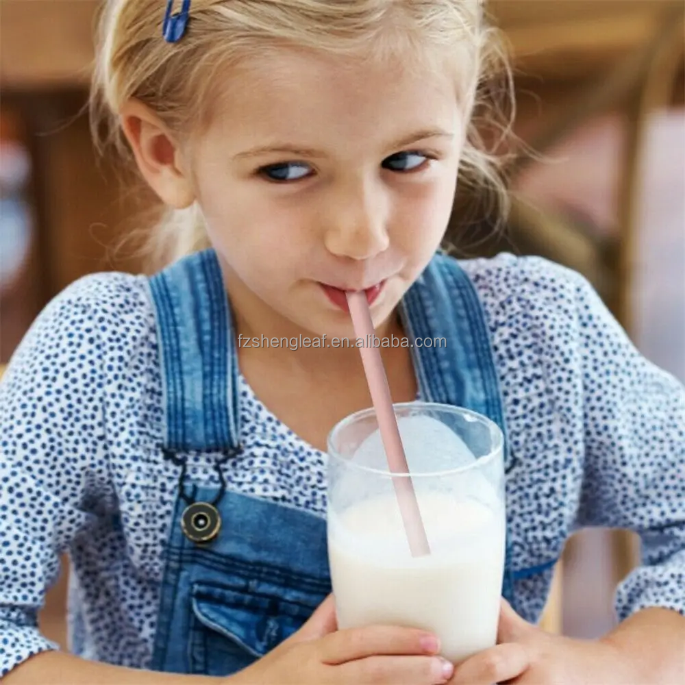 Party Kitchen Supplies Reusable Detachable Soft Drinking Openable Snap Straw BPA Free Silicone Straws factory