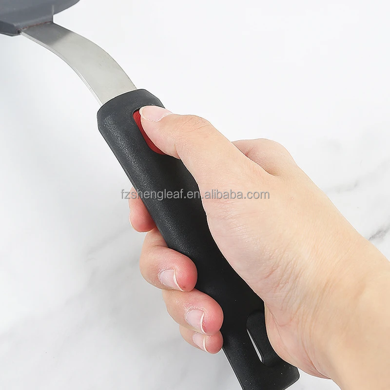 Luxury Custom Novelty Eco-Friendly Kitchen Utensils Set Non-Stick Silicone Heat Resistant Spatula Spoons 18-Piece Frying factory