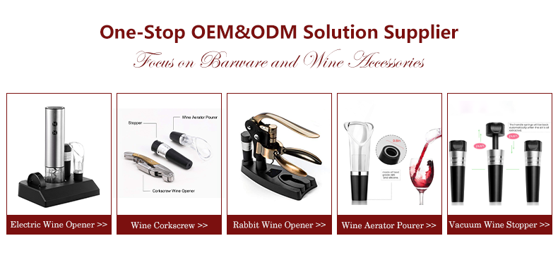 USB Rechargeable Cork Remover Wine Bottle Opener Electric Automatic Wine Opener Corkscrew factory