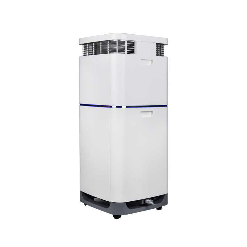 PET Mini Home Office Air Purifier Personal Desktop Model Electric Power Source Plastic Duster Negative Ion HEPA H11 350m/h supplier