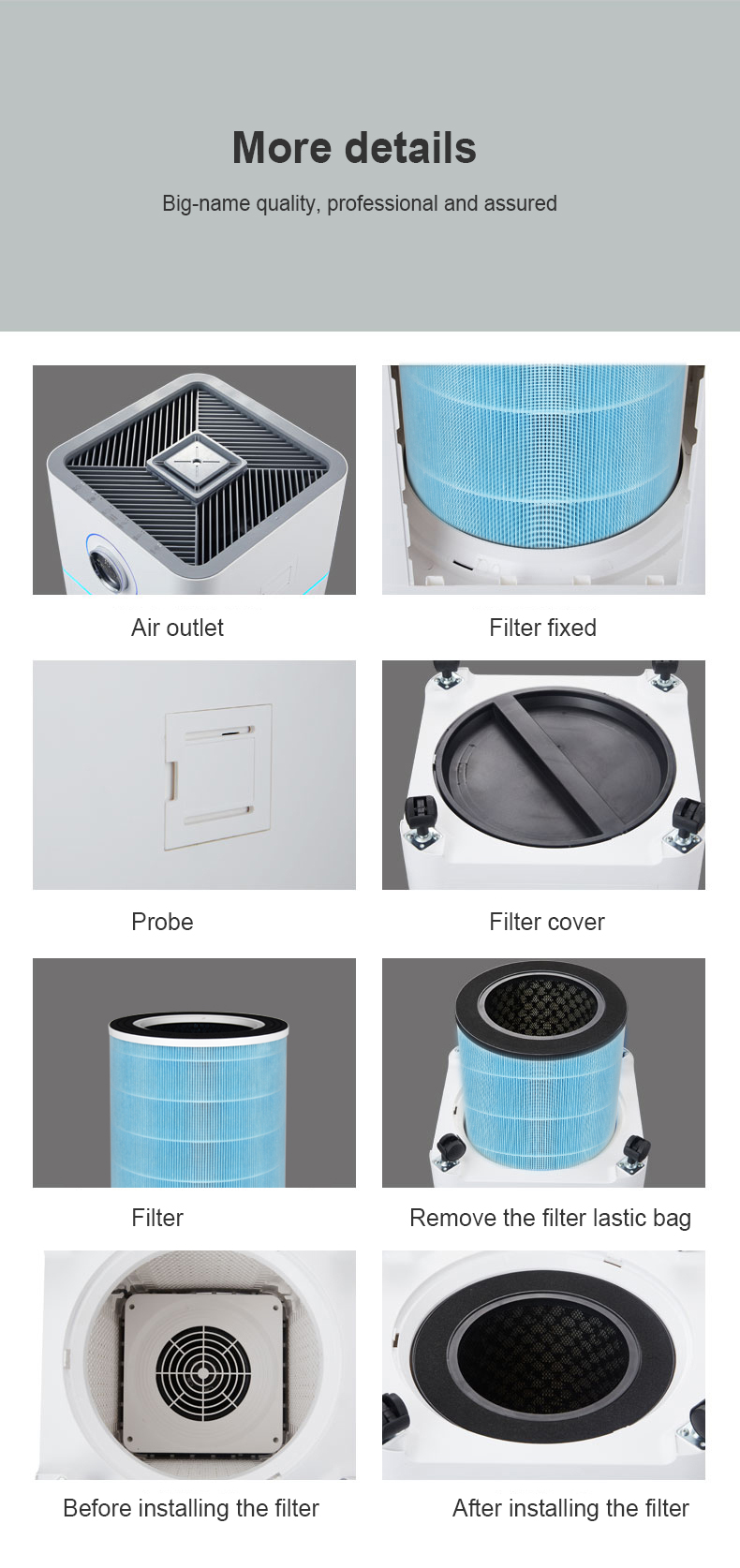 Portable Home Ozone Generator Air Purifier Plasma Germicidal OEM Odor Eliminator Sterilizing Machine for Grow Room details