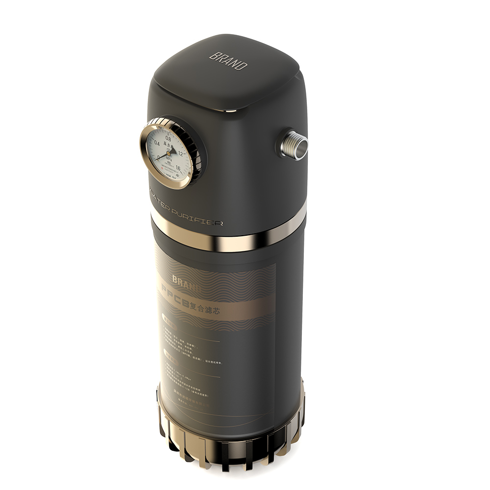 0.5 Micron Activated Carbon Pre-Filter 1.2L/M Manual Lightweight Large Flow Drinking Water System Camping Home Car 18-Month manufacture