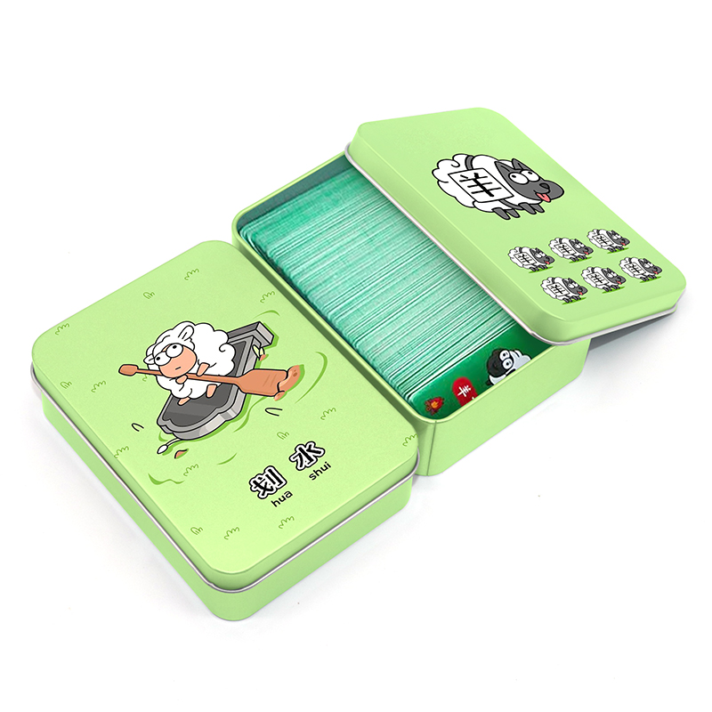XPD Custom Printing Metal Packing Playing Gift Card Tin Box Can Containers Business Credit Cards Gift Metal Tin Box details