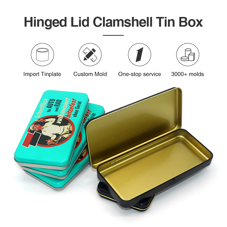 Empty Metal Box Chocolate Gift Packaging Tube Container Can Tin Case Jar Metallic Cookie Tea Tin Candle Tins Box manufacture