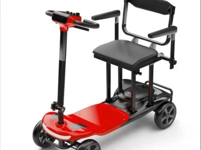 Foldable Mobility Scooter: Compact Design for Urban & Travel Use