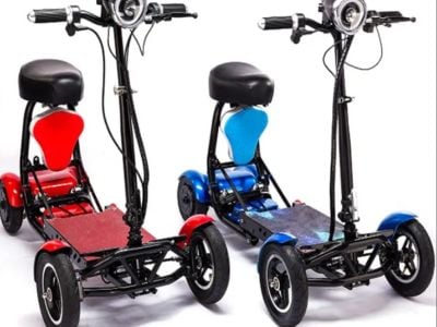 Folding Scooter for Seniors: Simple Operation & Safety
