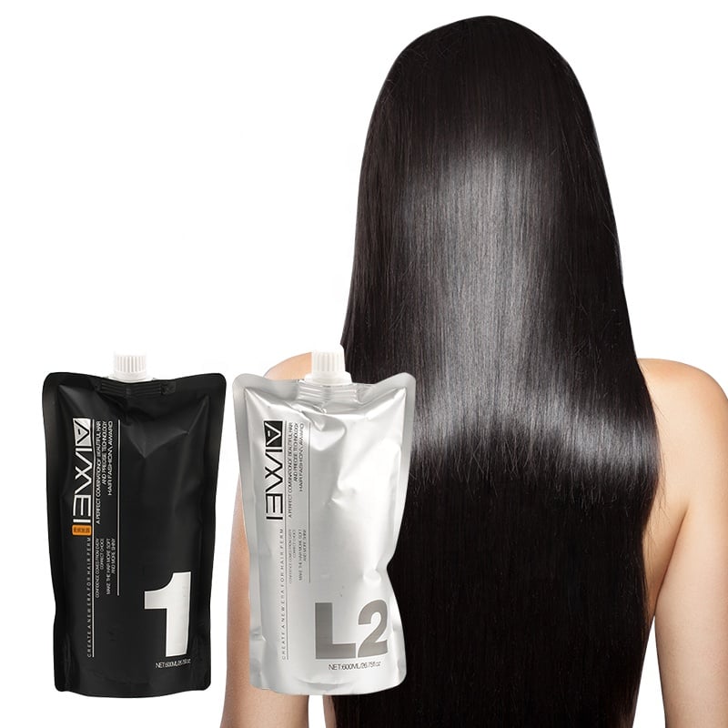 Wholesale Price High Quality Mild Formula Hair Rebonding Straightening Cream Professional Salon Use manufacture