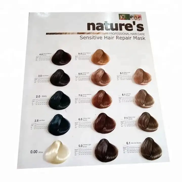 Factory OEM Green Hair Color Cream Dye for Professional Salon Low Ammonia Colorful Semi Permanent for Hair Dye Color Cream supplier